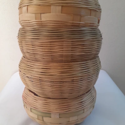 Handwoven Bamboo Basket – Natural Beauty for Your Home secondary